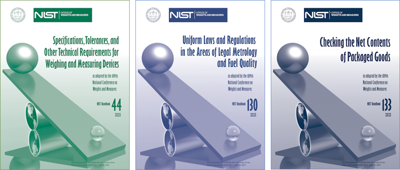 2025 Editions of NIST Handbooks 44, 130 and 133 | NIST